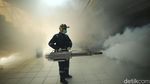Fogging Asrama Haji Embarkasi Jakarta Jelang Kedatangan Calon Jamaah