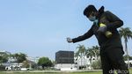 Fogging Asrama Haji Embarkasi Jakarta Jelang Kedatangan Calon Jamaah