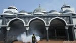 Fogging Asrama Haji Embarkasi Jakarta Jelang Kedatangan Calon Jamaah