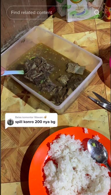 Harga makanan di warung makan di Papua