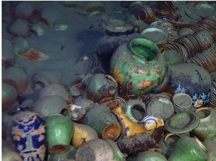 Potret Harta Karun 2 Bangkai Kapal Kuno Ditemukan di Laut China Selatan