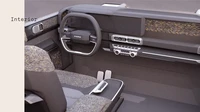 Geser ke bagian interior, tampilannya serba minimalis dan juga modern. Bagian dasbor tampak clear, namun masih tetap mempertahankan desain tombol serta kenop fisik. Sementara di belakang kemudi terdapat layar MID yang sangat besar. Foto: Carscoops