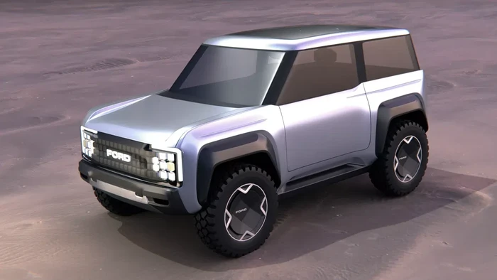 Ilustrasi Ford Mini Bronco oleh Naoto Kobayashi Ilustrasi Ford Mini Bronco oleh Naoto Kobayashi