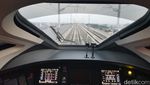 Intip Uji Coba Kedua Kereta Cepat, Kecepatan Baru Tembus 180 Km/Jam