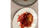 Salah satu menu yang pernah Kaesang masak adalah bulgogi daging sapi. Tak lupa ia juga menyiapkan kimchi. Foto: Instagram @kaesangp @erinagudono