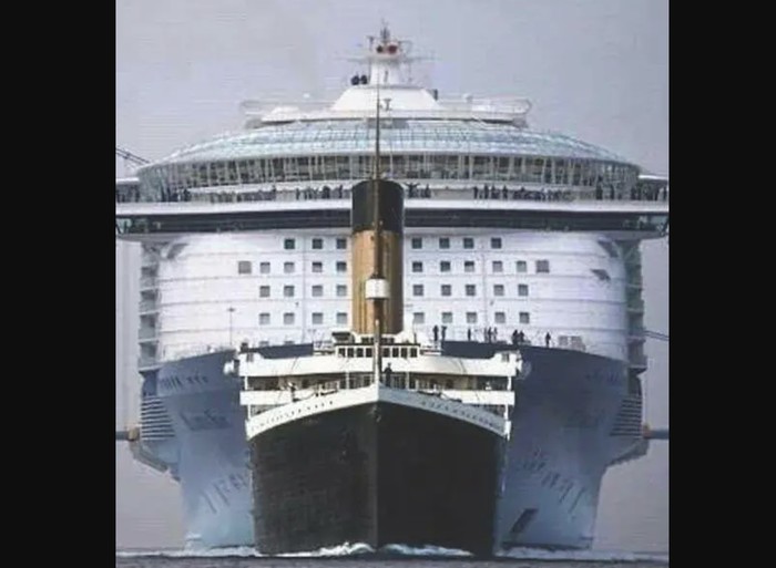 Kapal pesiar vs Titanic