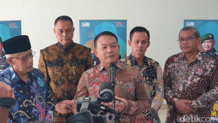 Kepala Staf Angkatan Darat (KSAD) Jenderal TNI Dudung Abdurachman di Bantul, Senin (22/5/2023).
