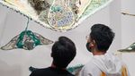 Keren! Karya Seni Ini Terbuat dari Limbah Pukat Ikan