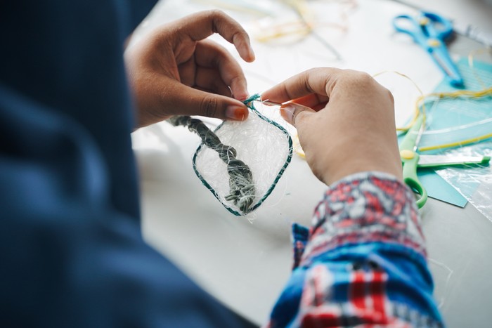 Keren! Karya Seni Ini Terbuat dari Limbah Pukat Ikan Keren! Karya Seni Ini Terbuat dari Limbah Pukat Ikan