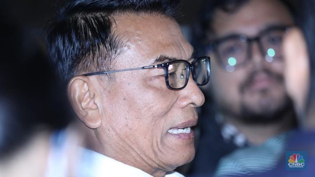 Ketua Umum Periklindo / Kepala Staf Kepresidenan RI, Moeldoko Sebagai saat menghadiri Green Economic Forum 2023 di Kempinski Hotel, Jakarta pada (22/5/2023) mengusung tema 
