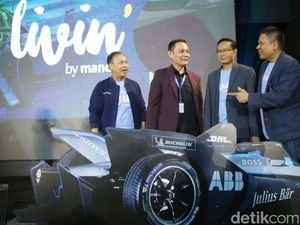 Kini Beli Tiket Jakarta E-Prix Bisa di Livin