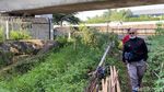Wujud Bekas Kolam Lele di Kolong Rel Kereta Cepat Jakarta Bandung