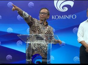 Mahfud Kutip Data: Pemenuhan Literasi Digital di Indonesia Sangat Rendah