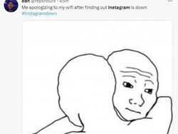 Meme Kocak Instagram Down: WiFi Disalahkan, Twitter Jadi Pelarian