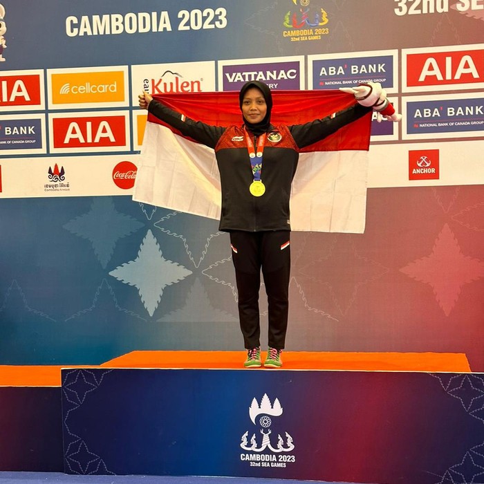 Mutiara Ayuningtias atlet gulat SEA Games