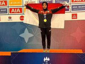 Ngalam Mbois: Debut Manis Mutiara di SEA Games Langsung Gondol Medali Emas