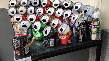 Kelompok kaleng paduan suara... Foto: Boredpanda