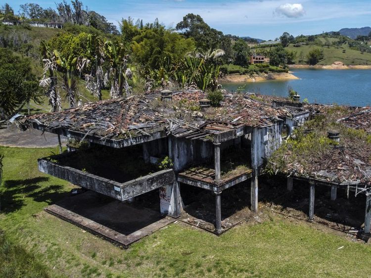 Penampakan Bekas Rumah Mewah Gembong Narkoba Terkaya Dunia