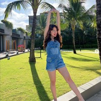 Sebelumnya pada awal tahun 2022, Rebecca Klopper ramai menjadi perbincangan karena disebut-sebut sebagai orang ketiga dalam hubungan Junior Roberts dan Hanggini. Foto: dok. Instagram @rklopperr