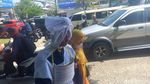 Potret Tersangka Pencabulan Berkostum Pocong Datangi Polda Sumsel