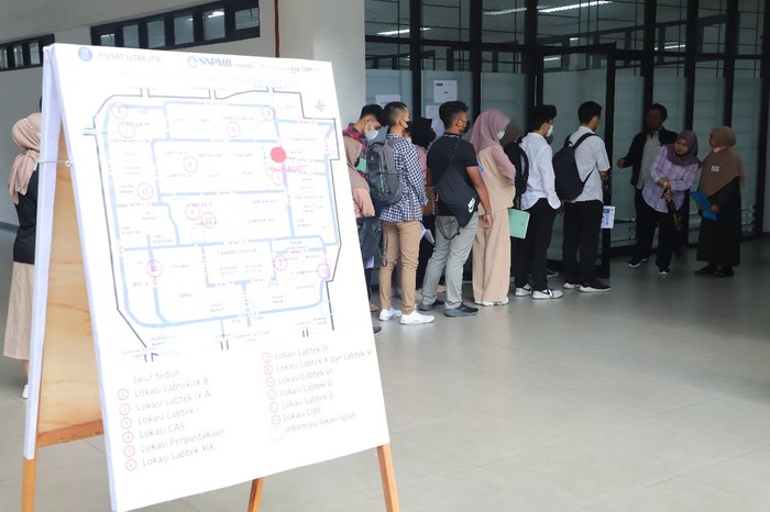 UTBK 2023 gelombang II di ITB.