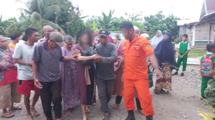 Wanita di Luwu yang awalnya dikira bunuh diri.