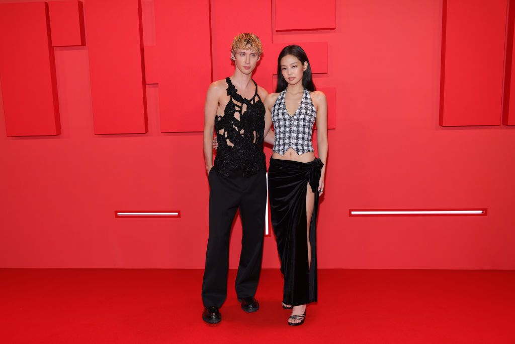 CANNES, FRANCE - MAY 22: Troye Sivan and Jennie attend 