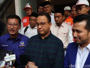 Respons Anies soal Namanya Masih Rendah di Survei Capres 2024