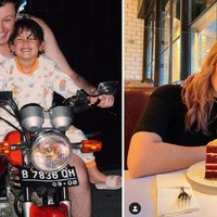 Selanjutnya ada potret Natasha Ryder bersama ayah bulenya. Adik dari Kimberly Ryder itu memang tampak jelas memiliki paras blasteran. Sang ayah, Nigel Ryder merupakan pria asal Inggris. Foto: Instagram