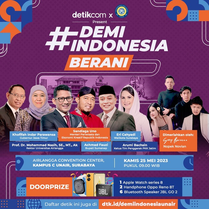 #DemiIndonesia Unair Surabaya