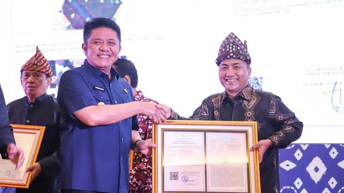 Gambo Muba dapat HAKI dan Hak Cipta. (Foto: Istimewa)
