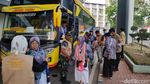 Labaik Allahumma Labbaik! 395 Jemaah Haji Kloter 1 Jakarta Berangkat ke Tanah Suci