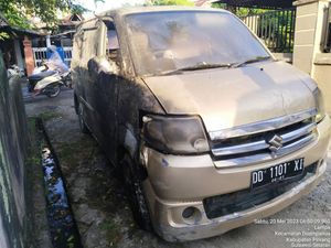 Jukir di Pinrang Bakar Rumah-Mobil Rekannya gegara Dendam
