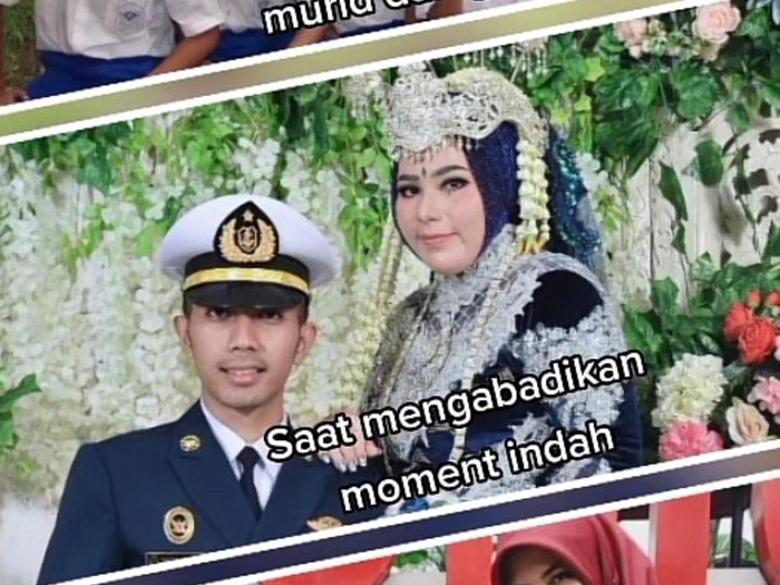 Kisah cinta beda usia, guru menikah dengan muridnya viral di media sosial beda usia 10 tahun.