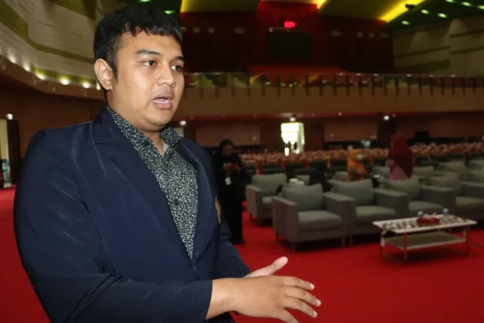 Mahasiswa Universitas Jember, M Taruna Aji salah satu alumnus Kampus Merdeka
