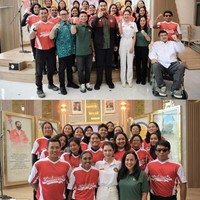 Ia pertama kali diperkenalkan dalam acara pelepasan Timnas Baseball Putri ketika akan mengikuti kejuaraan BFA Womens Baseball Asian Cup beberapa waktu lalu. Dalam foto yang diunggahnya, Mikha terlihat berpose para atlet yang akan bertanding di Hong Kong tersebut. Foto: Instagram Mikha Tambayong