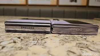 Dari segi performa, ada perbedaan yang menarik antara Oppo dan Samsung. Galaxy Z Flip4 disokong chipset Snapdragon 8 Plus Gen 1 dengan RAM 8GB. Sementara Oppo memakai Dimensity 9000+ dan RAM 8GB. Harus diakui kendati baru chipset besutan MediaTek ini tidak sepowerful Snapdragon 8 Gen 1, pun begitu Dimensity 9000+ punya kemampuan mumpuni untuk multitasking, pemprosesan gambar yang cepat dan tugas harian lainnya. Foto: Adi Fida Rahman/detikINET