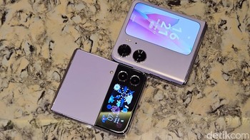 Jadi detikers lebih suka Oppo Find N2 Flip atau Samsung Galaxy Z Flip4. Coba tuliskan di kolom komentar ya...Foto: Adi Fida Rahman/detikINET