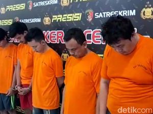 10 Pencuri Bersajam di Medan Ditangkap, Sudah 23 Kali Beraksi