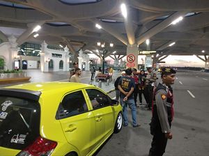 2 Pemobil di Bandara YIA Diciduk Polisi gegara Ngonten Geber Knalpot Brong