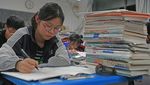 Potret Belajar Siswa di China Jelang Seleksi Masuk Perguruan Tinggi