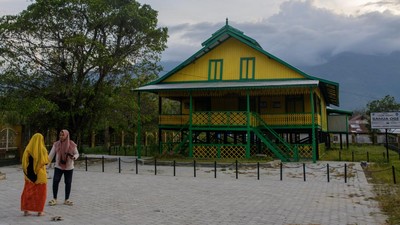 Potret Situs Cagar Budaya Banua Oge di Palu Usai Direvitalisasi
