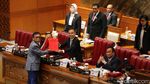 Suasana Paripurna DPR, Hanya 57 Anggota Hadir Secara Fisik