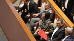 Suasana Paripurna DPR, Hanya 57 Anggota Hadir Secara Fisik