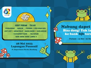 Nabung di bank bjb Bisa Dapat Tiket Tau-Tau Fest 2023, Begini Caranya