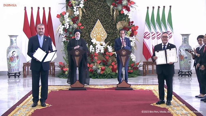 Upaya Memperluas Jangkauan Ekspor RI ke Timur Tengah Persetujuan preferensi perdagangan antara Pemerintah Indonesia dan Iran (PTA) resmi ditandatangani hari ini di Istana Presiden, Bogor.