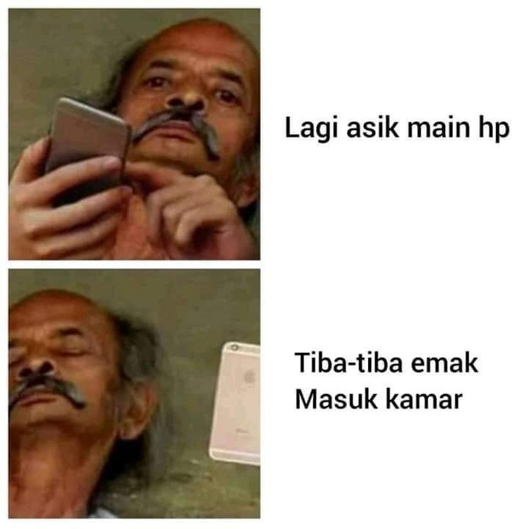 10 Meme Kelakuan Emak yang Suka Bikin Kangen Aksi ibu-ibu suka bikin kangen dan ketawa sendiri. Meme mana nih yang paling emak kamu banget?