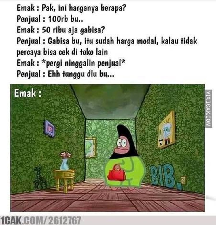 10 Meme Kelakuan Emak Yang Suka Bikin Kangen