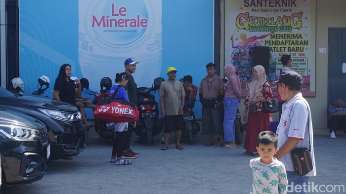 Atlet Banjarmasin yang didukung keluarga yang datang dari jauh.