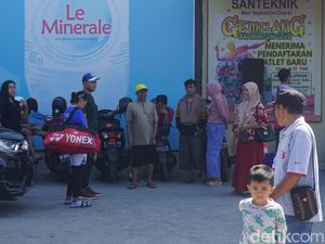 Pebulutangkis Banjarmasin Kaget, Keluarga dari Jauh Datang untuk Mendukung